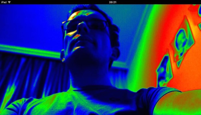 In Falschfarbe