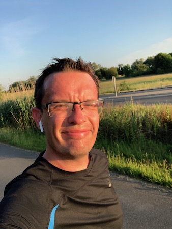 Beim Joggen